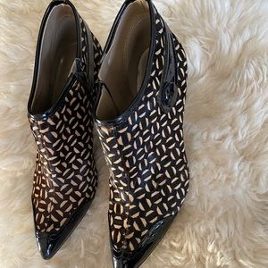 Franco Sarto Leather Ankle Boot